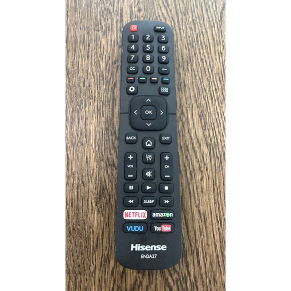 New Hisense Replacement Remote EN2A27 EN2A27HT for Hisense SMART LED TV /No Back - Picture 1 of 4